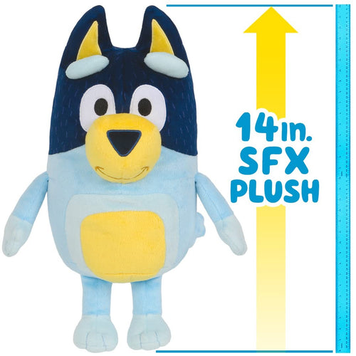 Bluey Bandit Interactive Plush Toy – Soft Talking &amp; Sound Plush 3yrs and +