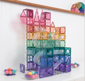 Pastel Ball Run Pack – 106-Piece Magnetic Building Set