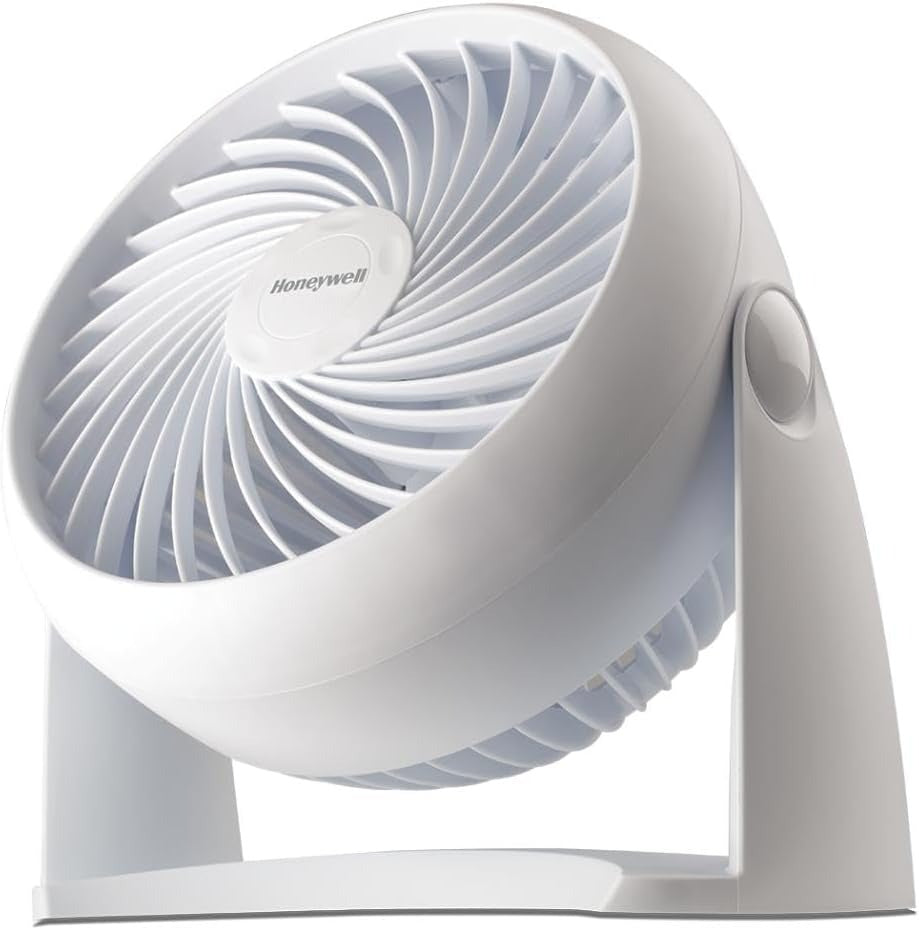 Honeywell TurboForce Air Circulator 10.91" 3 Speed Floor Fan, Black (HT-900)